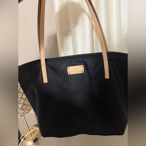 Kate Spade Black and Tan Tote Bag